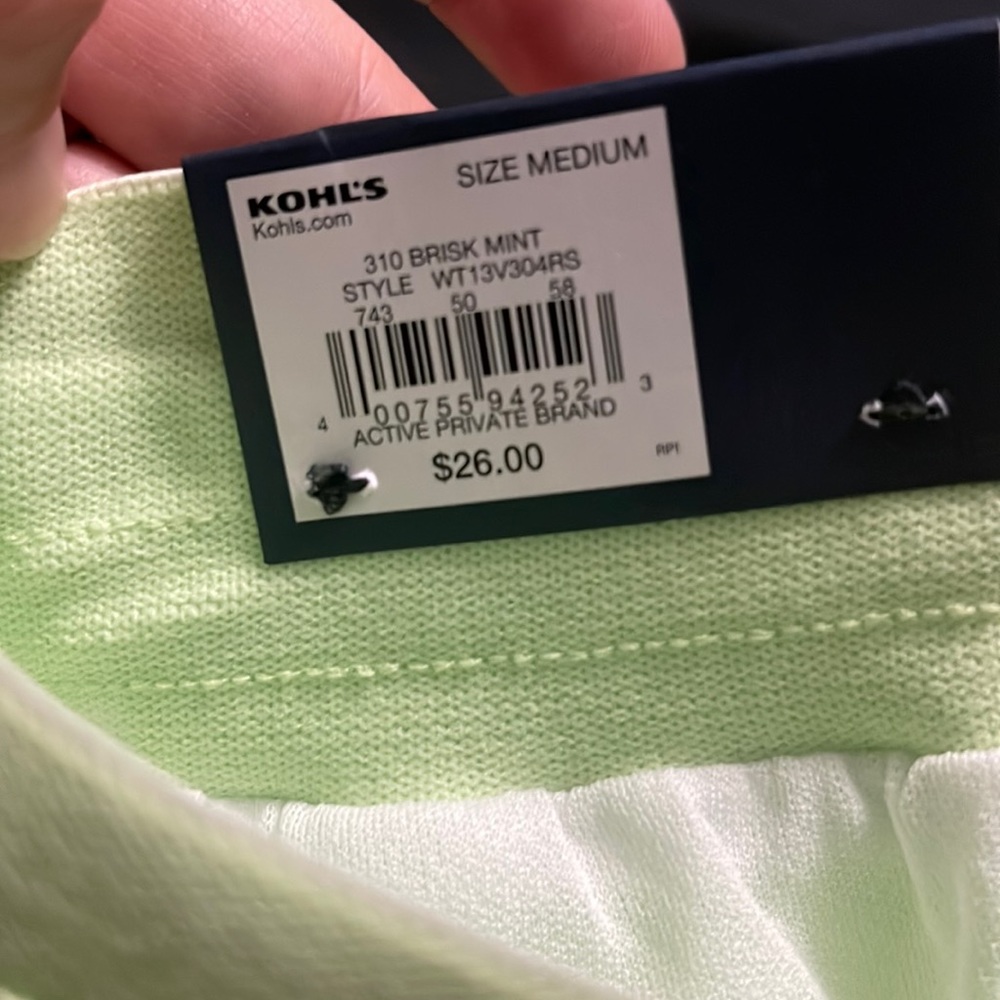 TEK GEAR womens work out shorts M NWT - Picture 3 of 4
